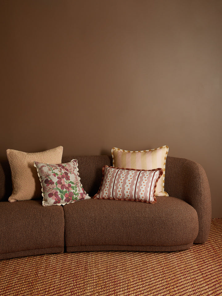 Cloud Pink Boucle Cushion