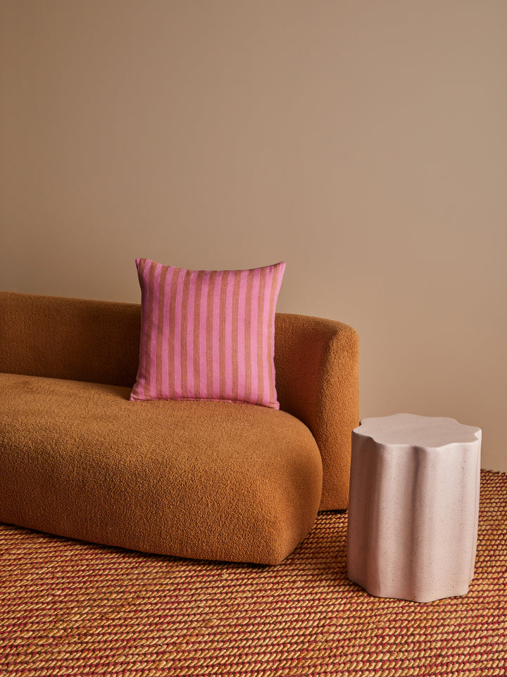 Linear Candy Linen Cushion
