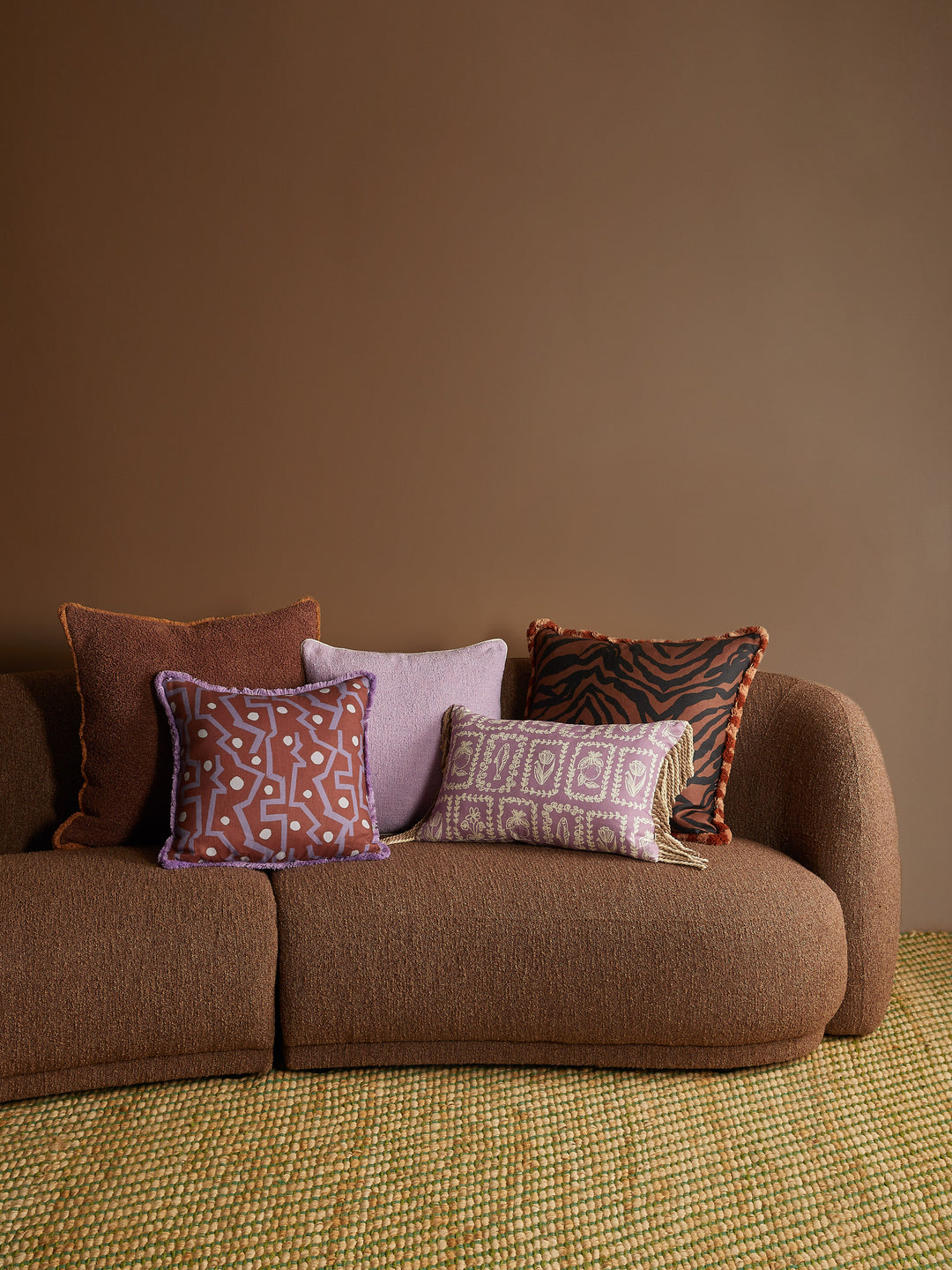 Grain Hazelnut Cushion