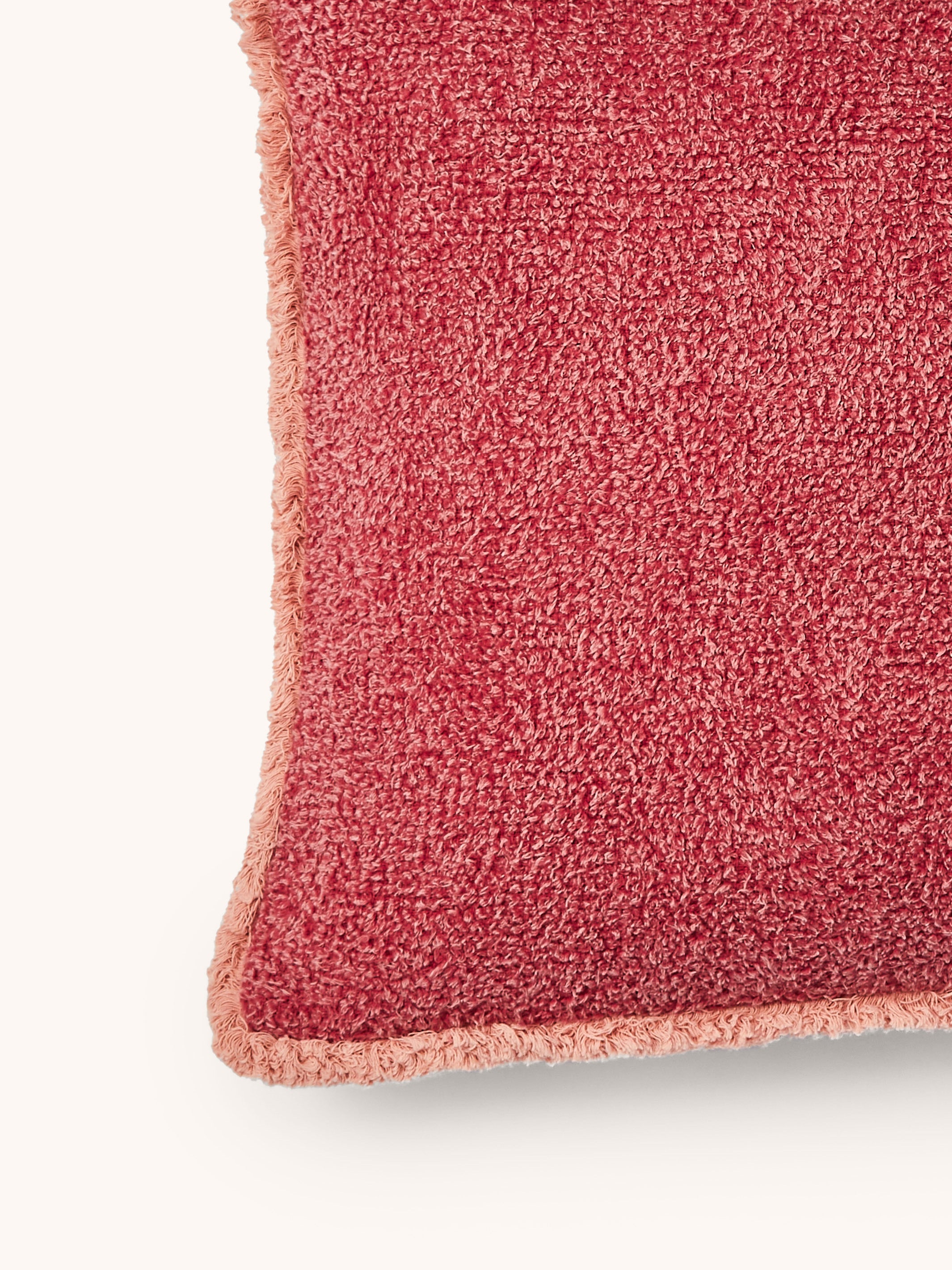 Grain Coral Cushion - Almost Perfect