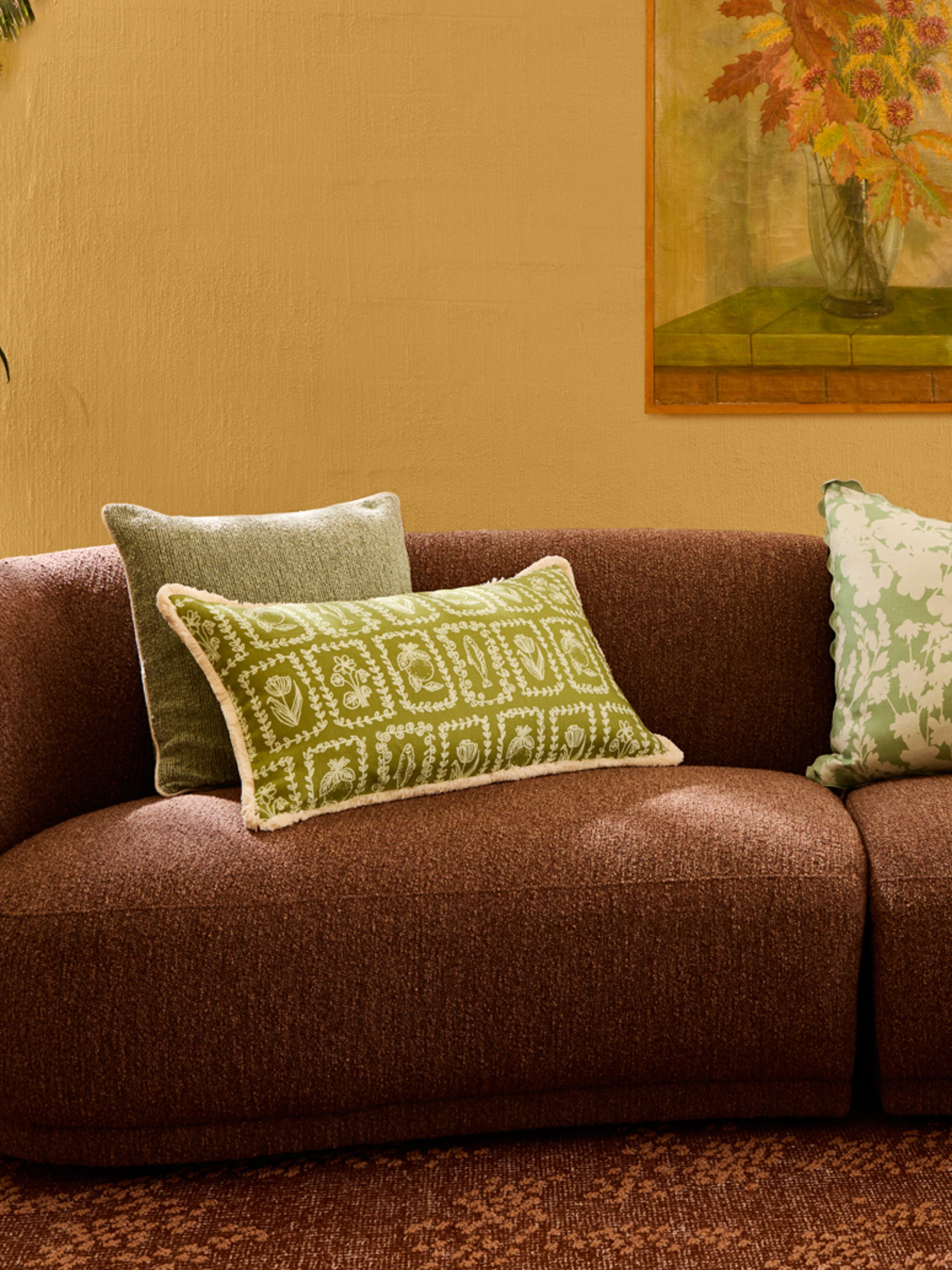 Gem Mint Cushion