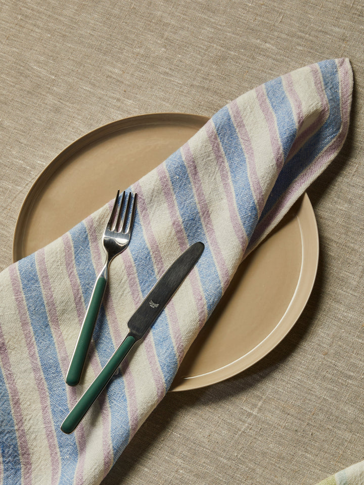Linear Blue Napkins