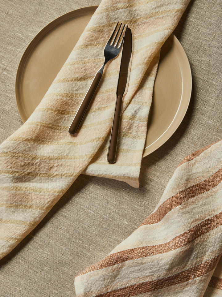 Linear Tan Napkins