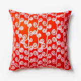 Loop Red Pink European Pillowcases (set of 2)