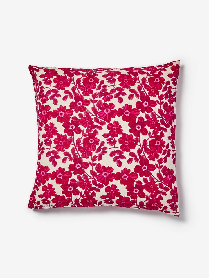 Rosetta Pink Linen European Pillowcases