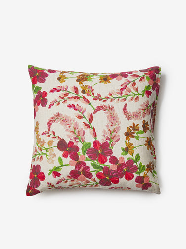 Lupin Multi Linen European Pillowcases