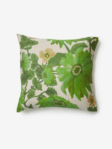 Marigold Leaf Linen European Pillowcases