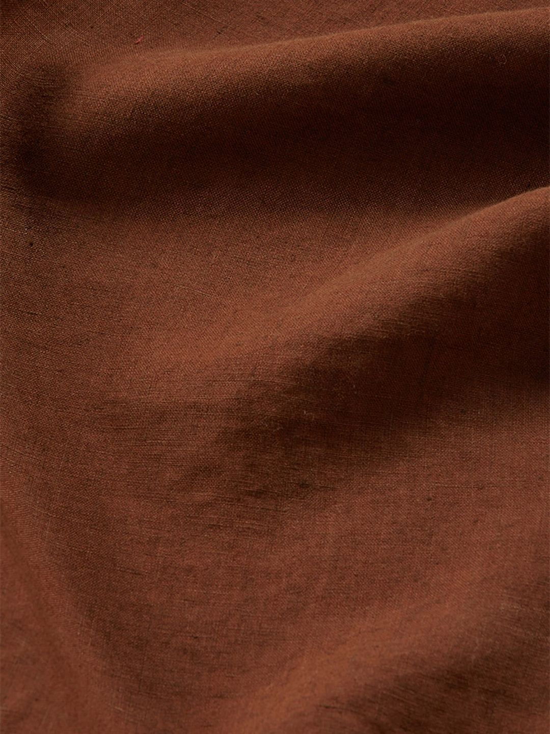 Cocoa & Tan Linen European Pillowcases