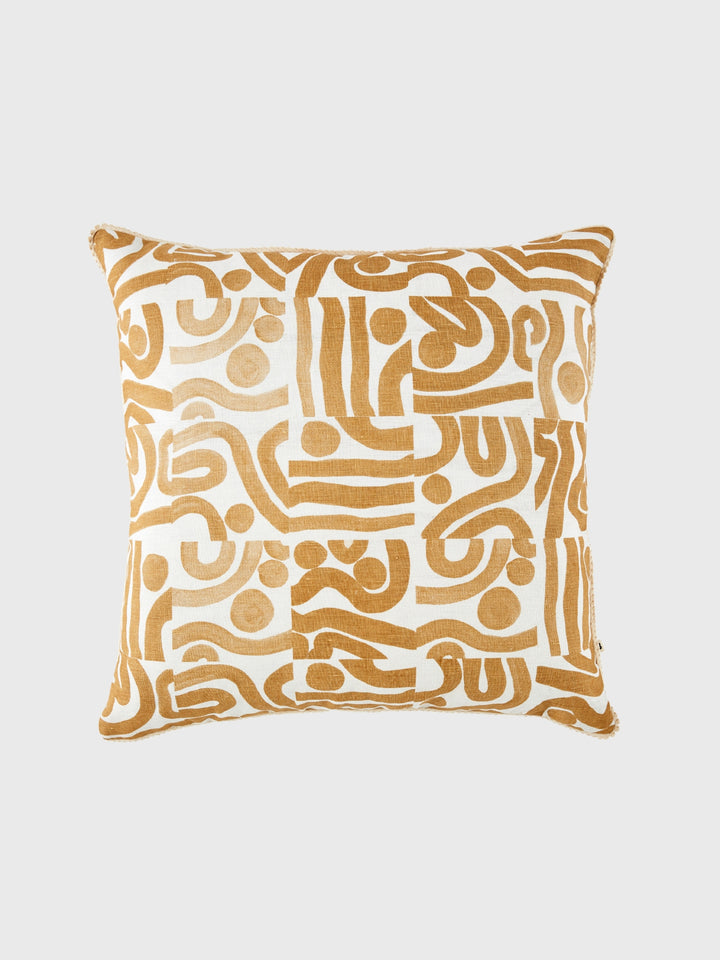 Ocean Wheat Cushion - Almost Perfect