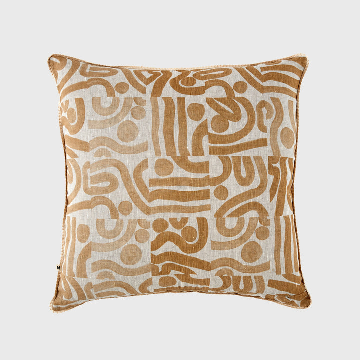 Ocean Wheat Cushion - Almost Perfect