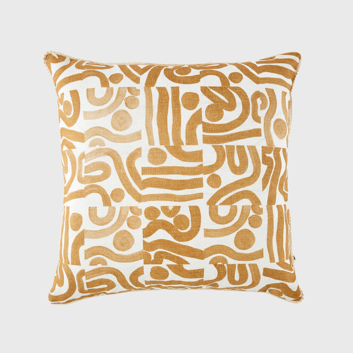 Ocean Wheat Cushion - Almost Perfect
