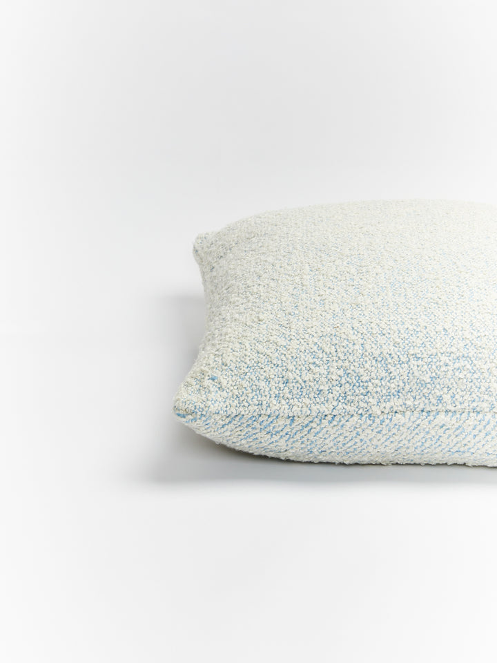 Boucle Blue Cushion