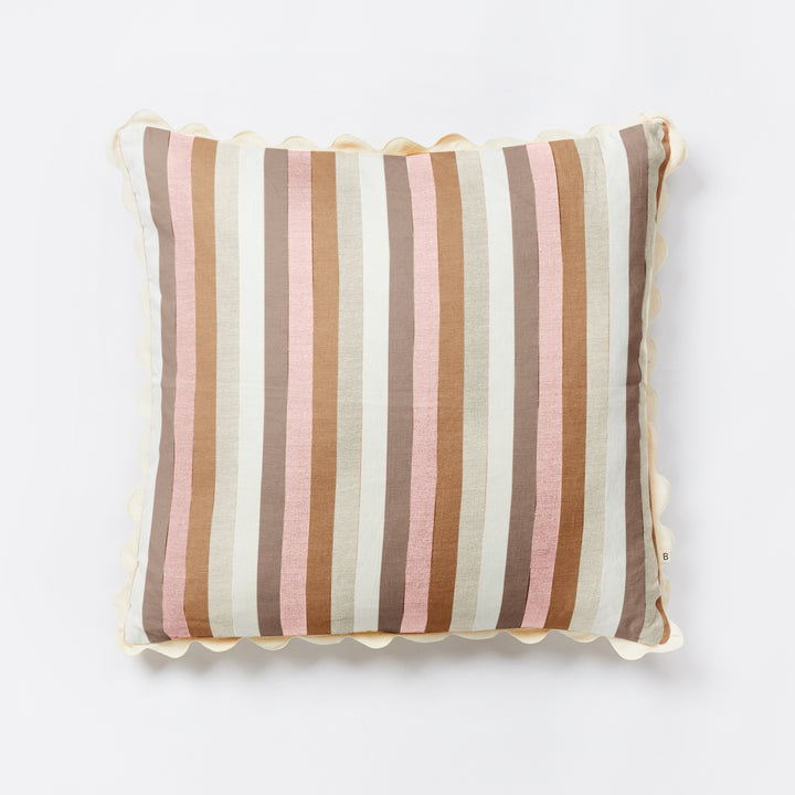 Florence Stripe Wheat Cushion