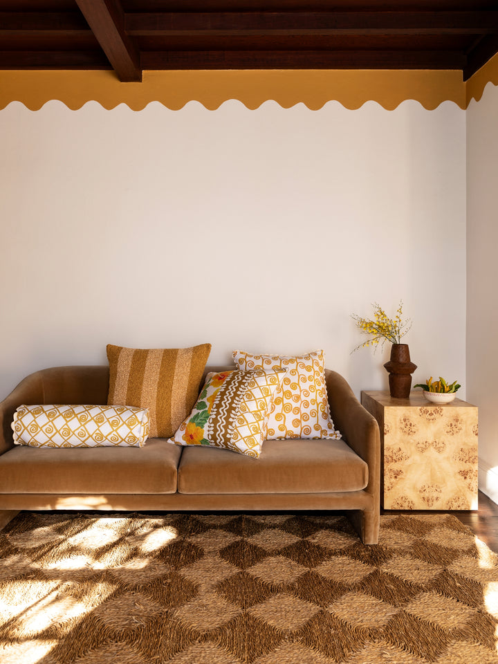 Loop Golden Cushion - Almost Perfect