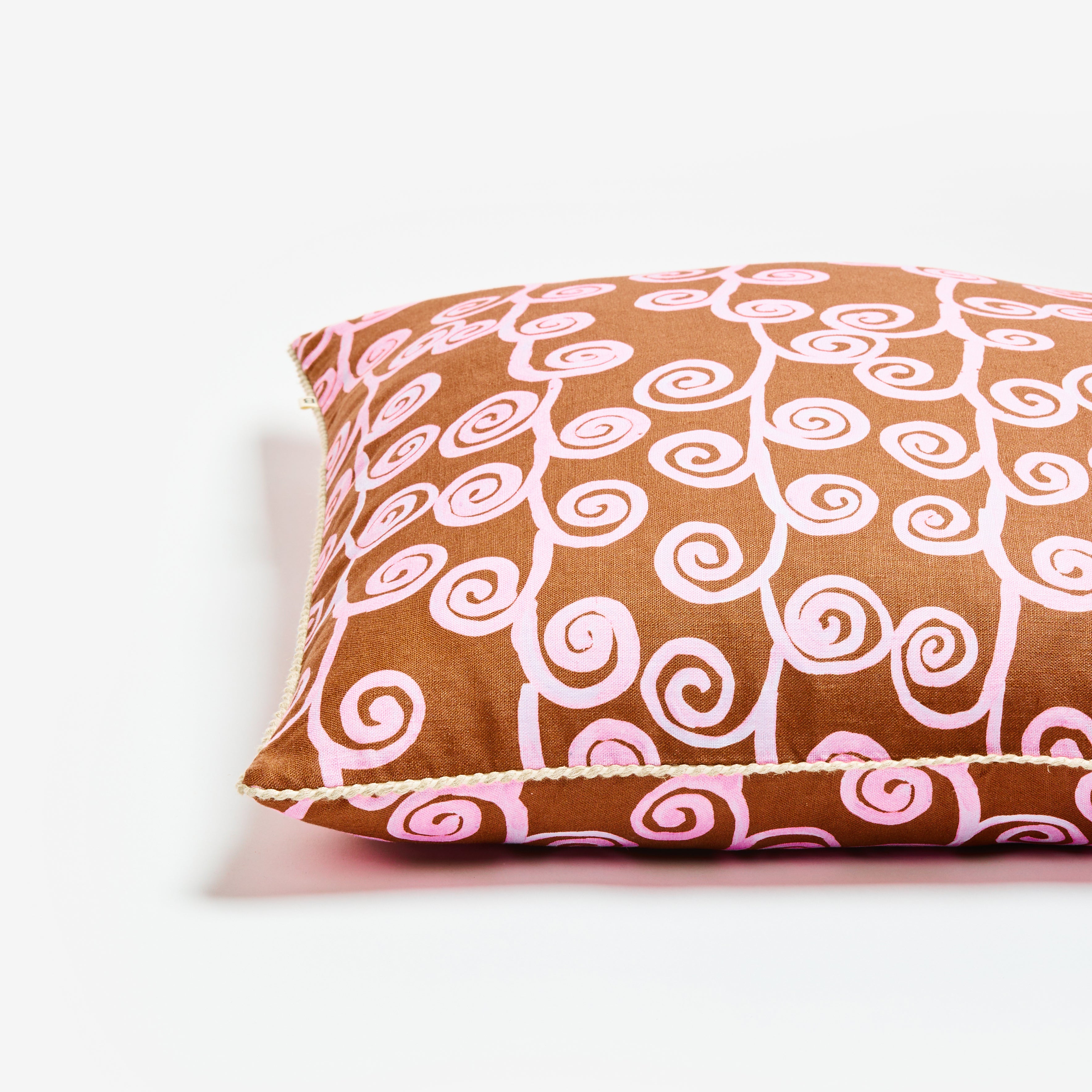 Loop Purple Cocoa 60cm Cushion