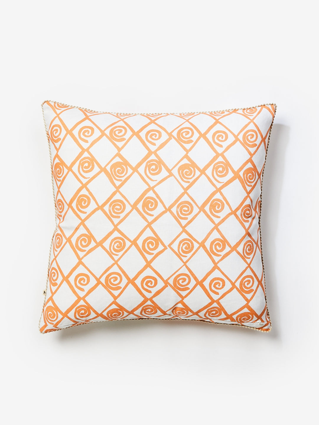 Waikiki Patchwork Coral Cushion