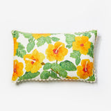 Hibiscus Yellow 75x45cm Cushion