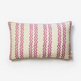 Double Waves Purple 75x45cm Cushion