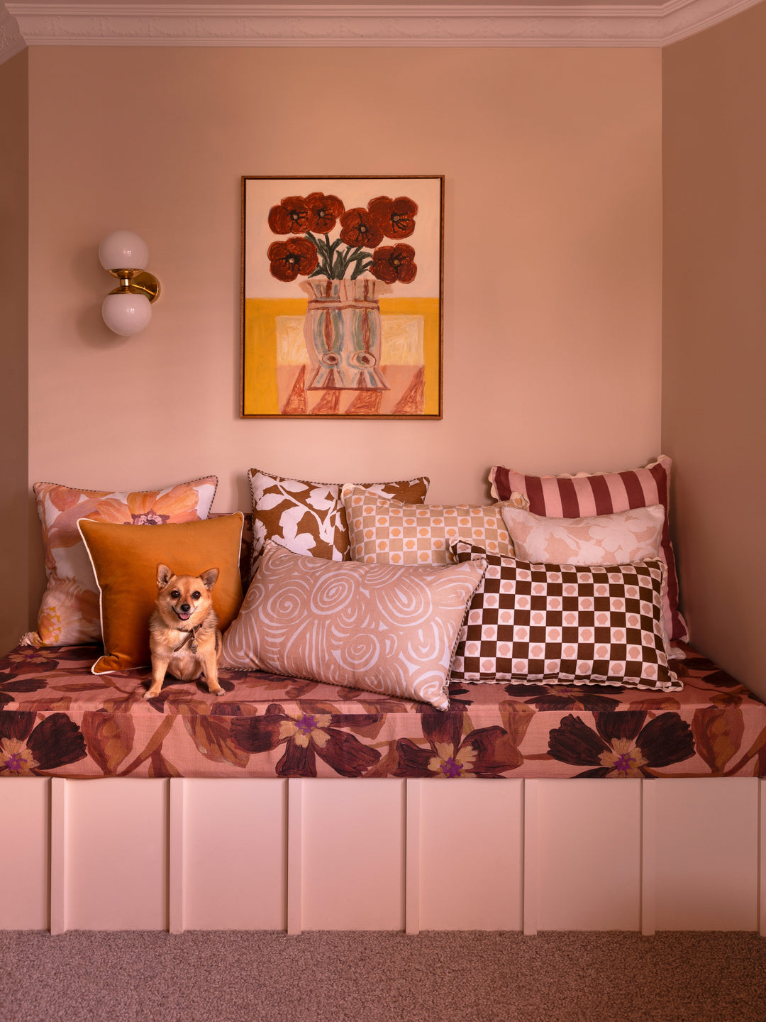 Cornflower Pink Cushion