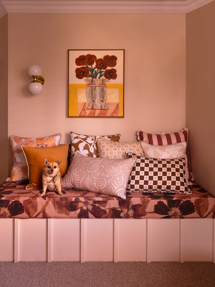 Cornflower Pink Cushion