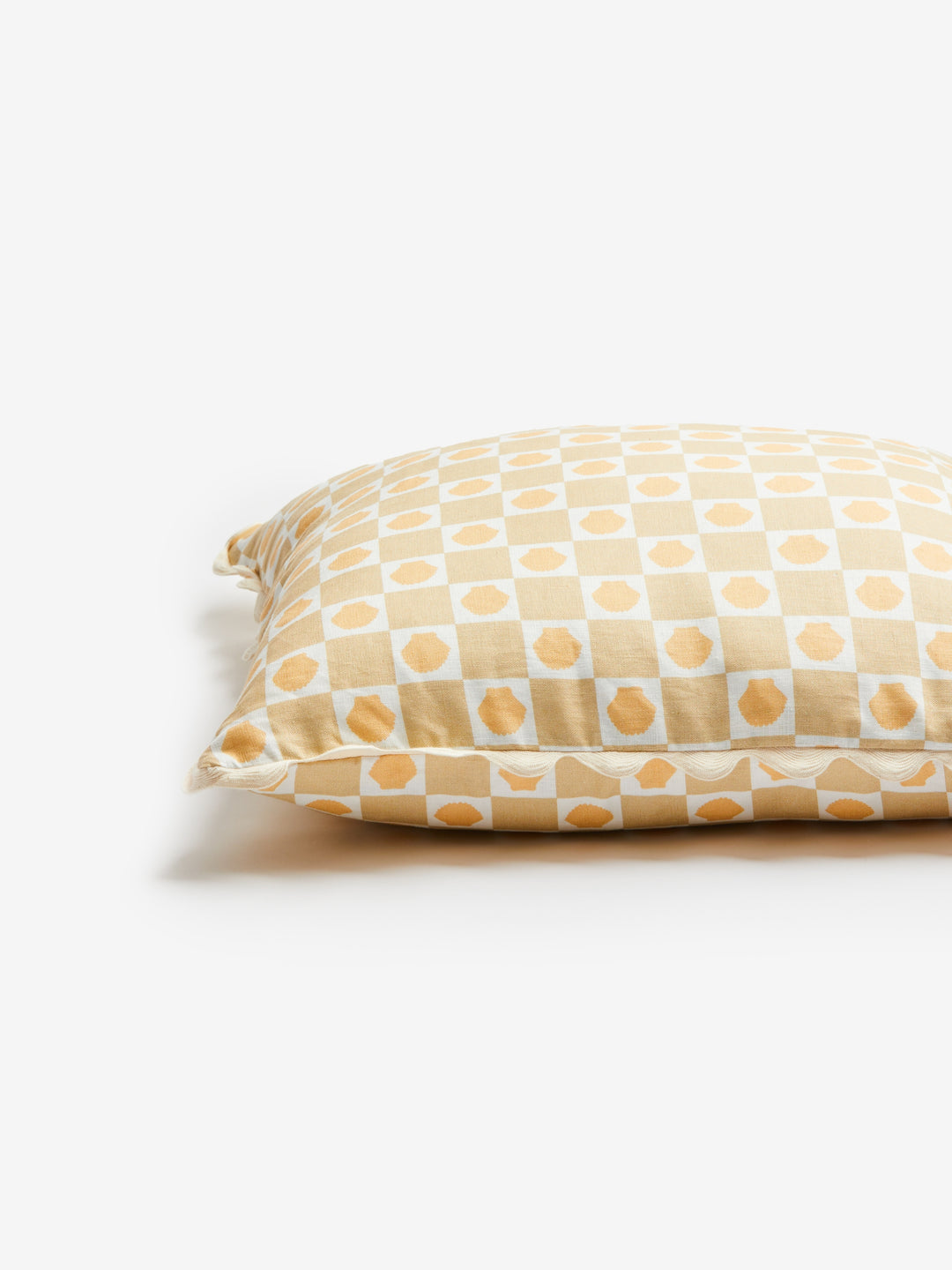 Shell Check Sand Pink Cushion - Almost Perfect