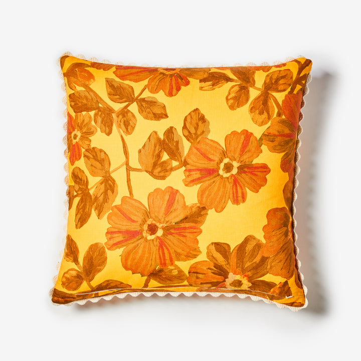 Rosetta Saffron Cushion