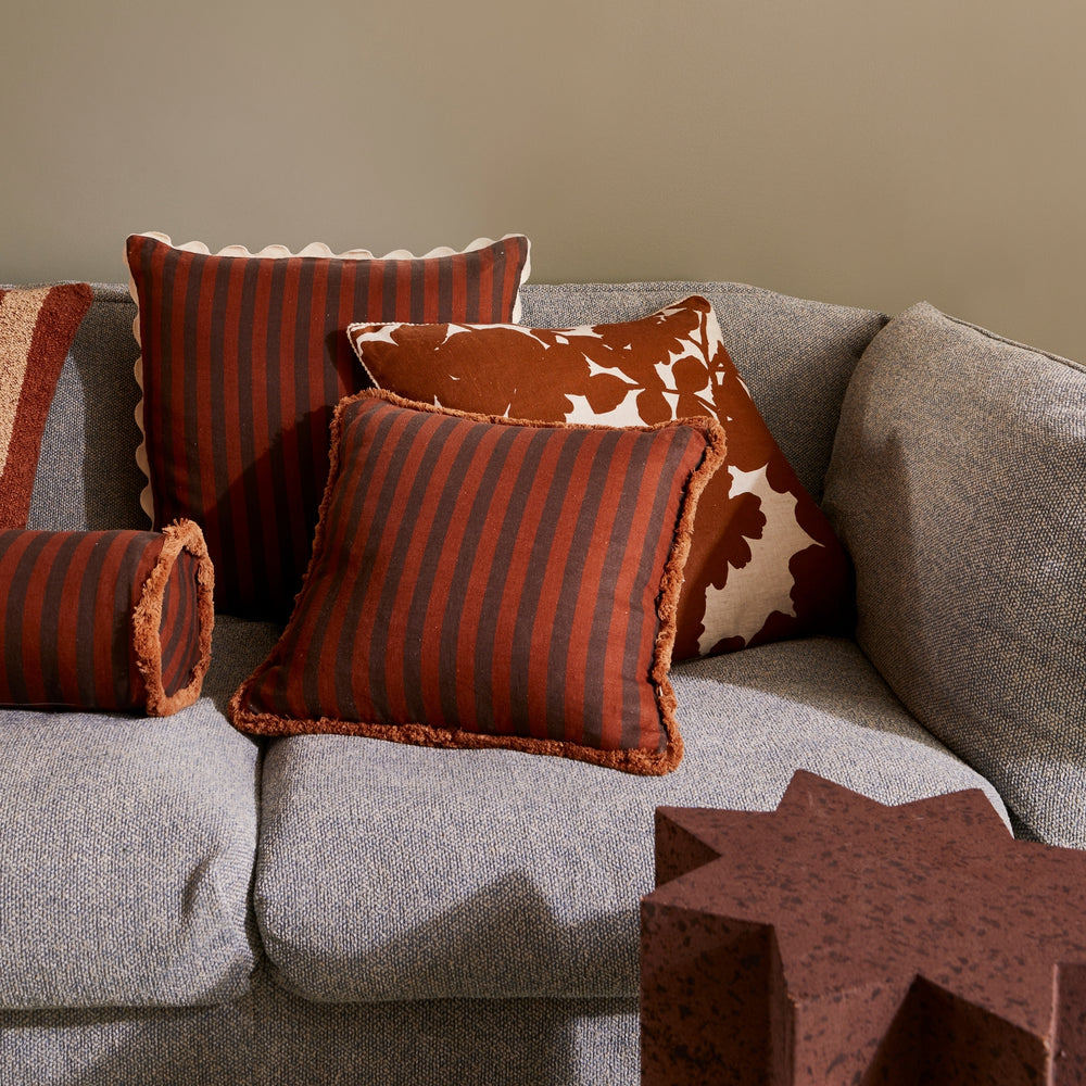 Carmine Cocoa Cushion | Indoor Cushions