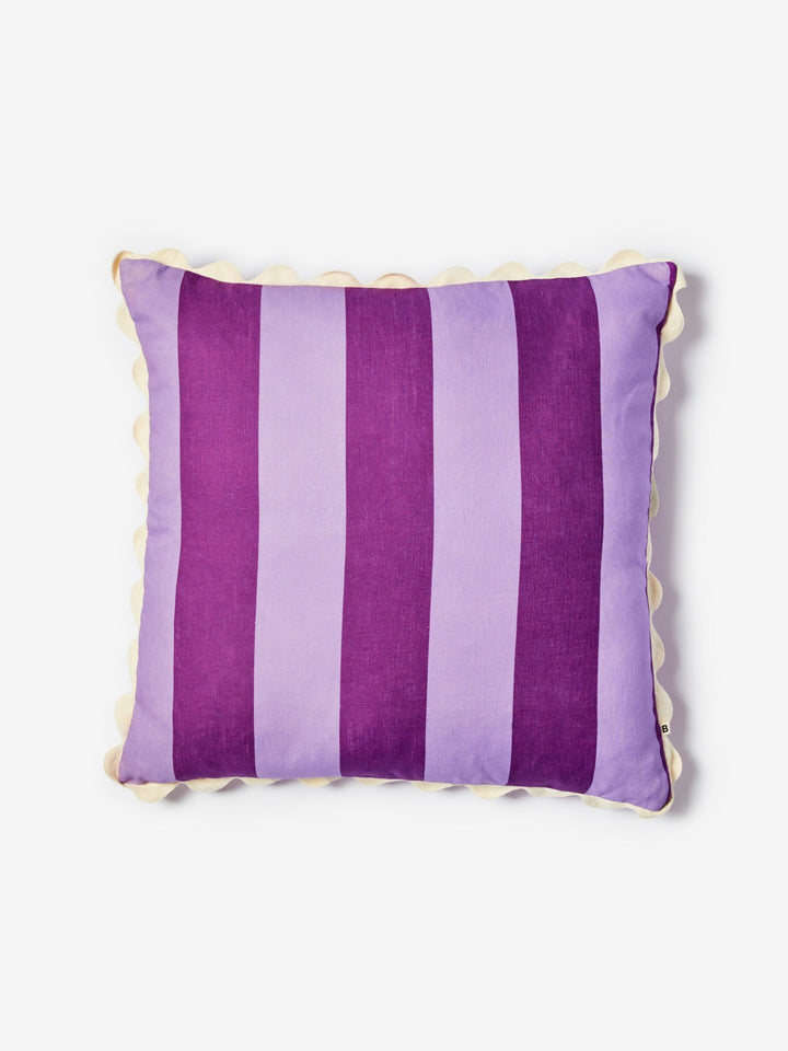 Big Stripe Lilac Cushion