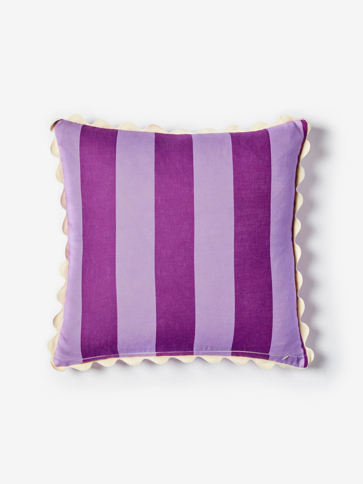 Big Stripe Lilac Cushion