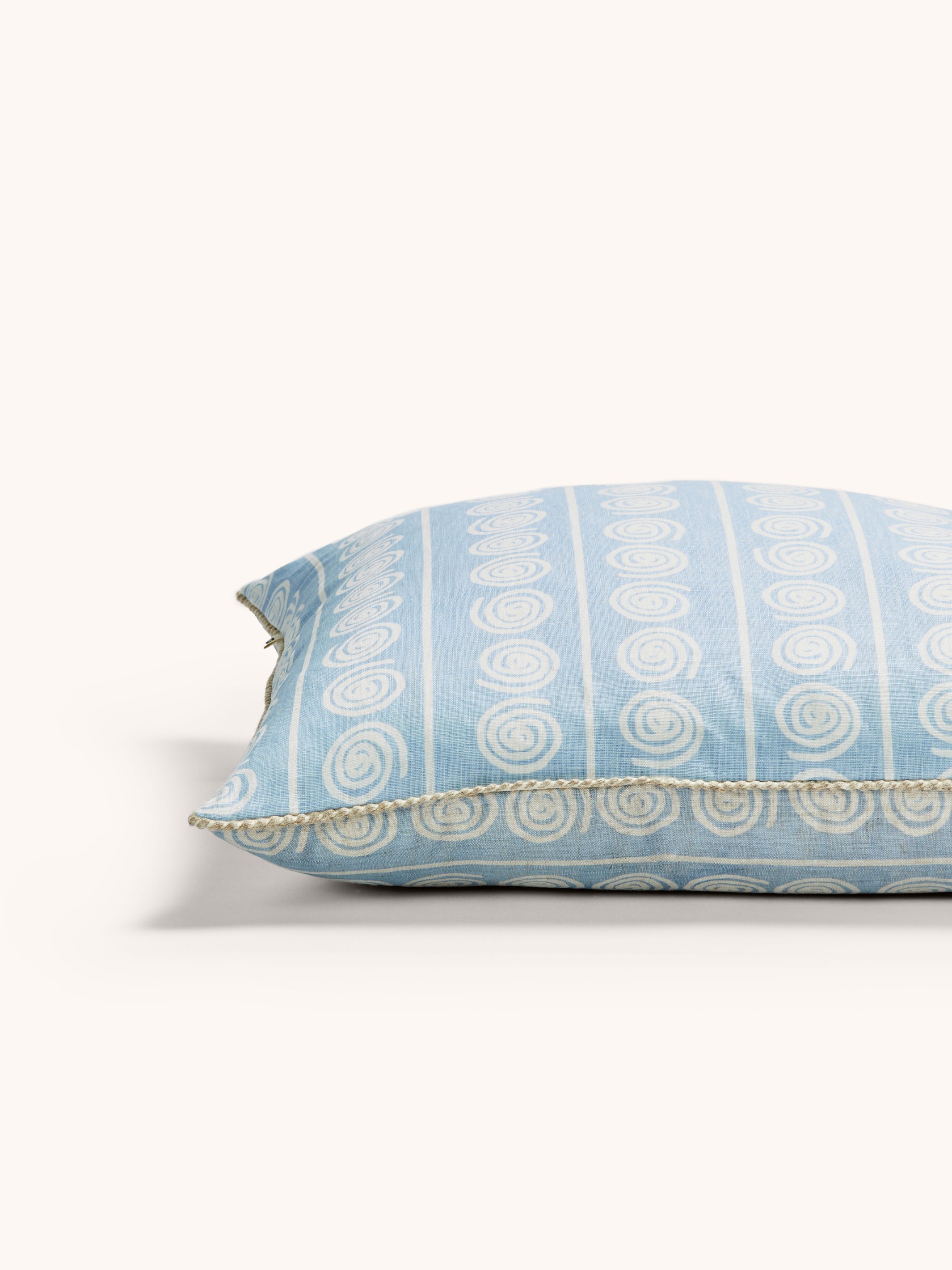 Eden Soft Blue Cushion - Almost Perfect