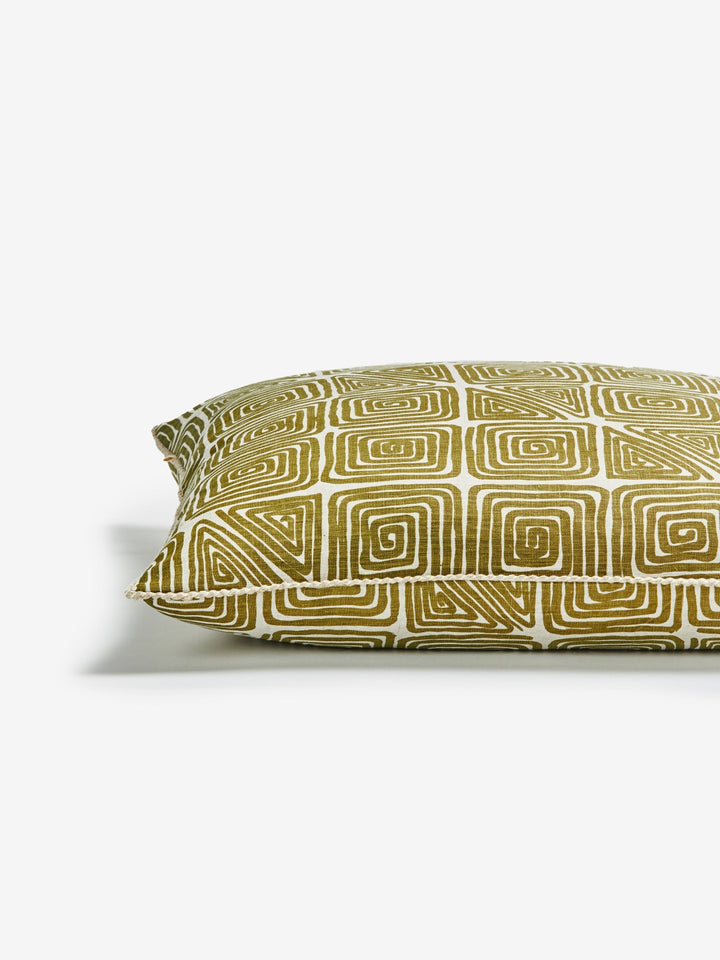 Maze Khaki Cushion
