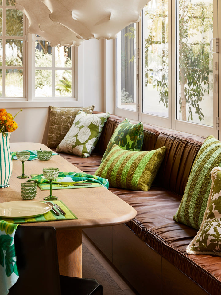 Maze Khaki Cushion