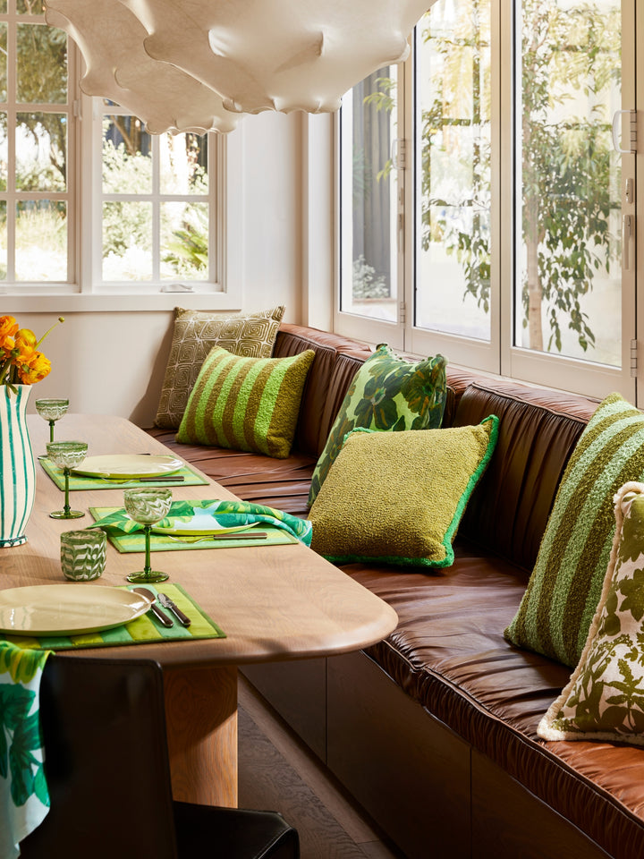 Maze Khaki Cushion