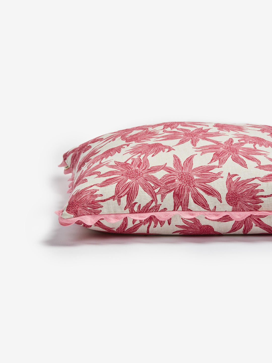Flannel Flower Pink Cushion