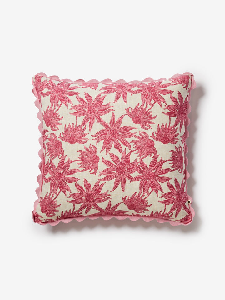 Flannel Flower Pink Cushion