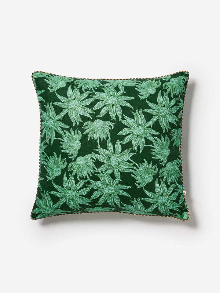 Flannel Flower Forest Cushion