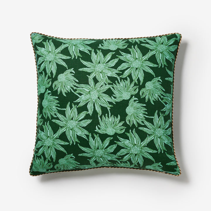 Flannel Flower Forest Cushion