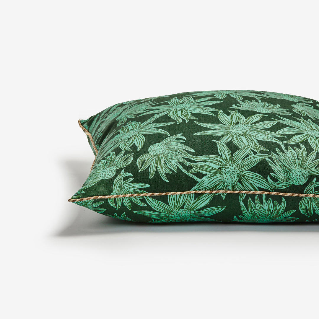 Flannel Flower Forest Cushion