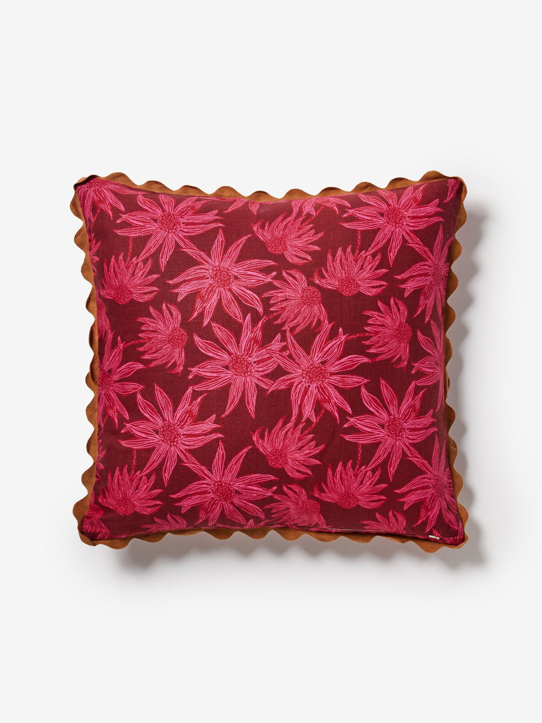 Flannel Flower Cerise Cushion
