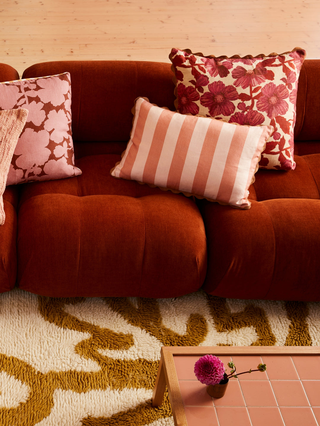 Woodland Rose Cushion