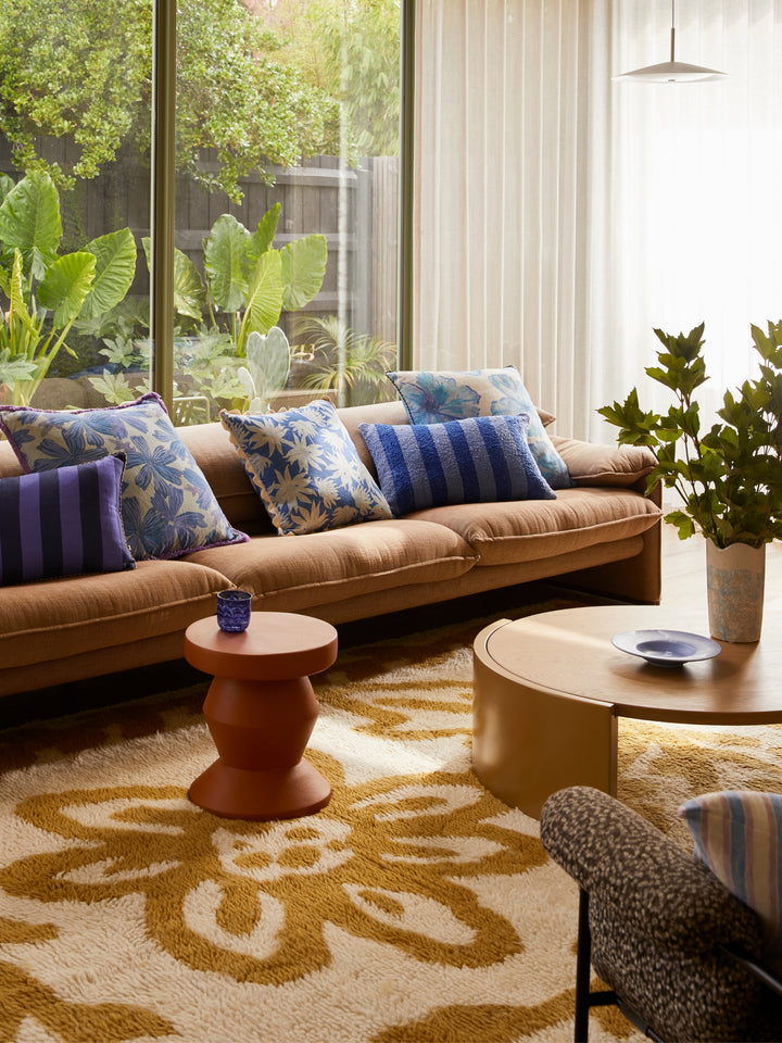 Tulip Blue Cushion