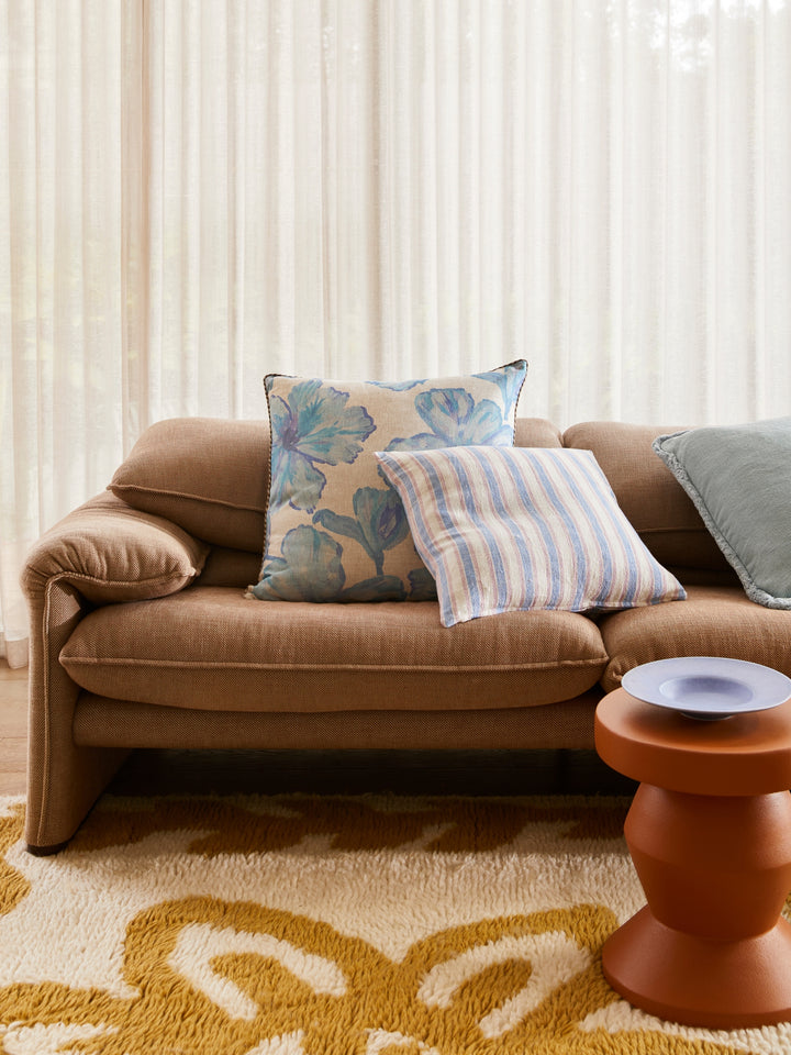 Tulip Blue Cushion