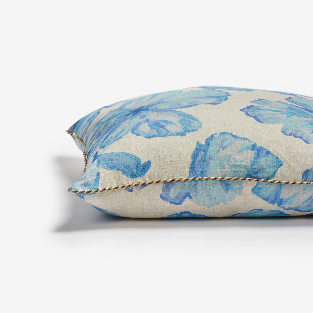 Tulip Blue Cushion