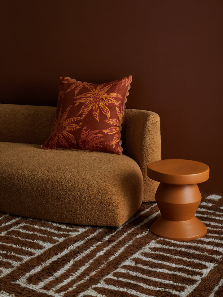 Fiore Tan Cushion