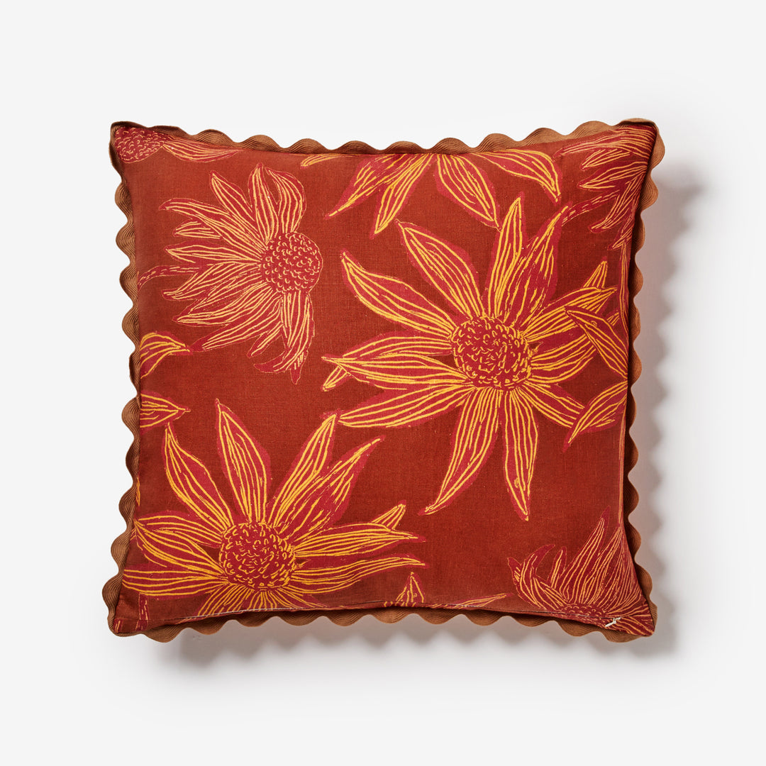 Fiore Tan Cushion