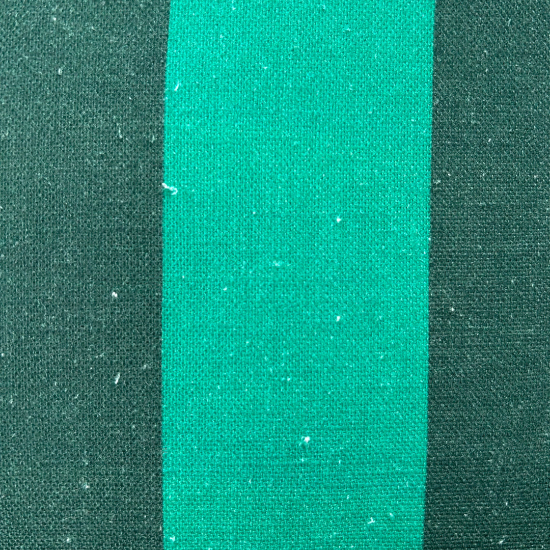 Bold Stripe Emerald Cushion - Almost Perfect