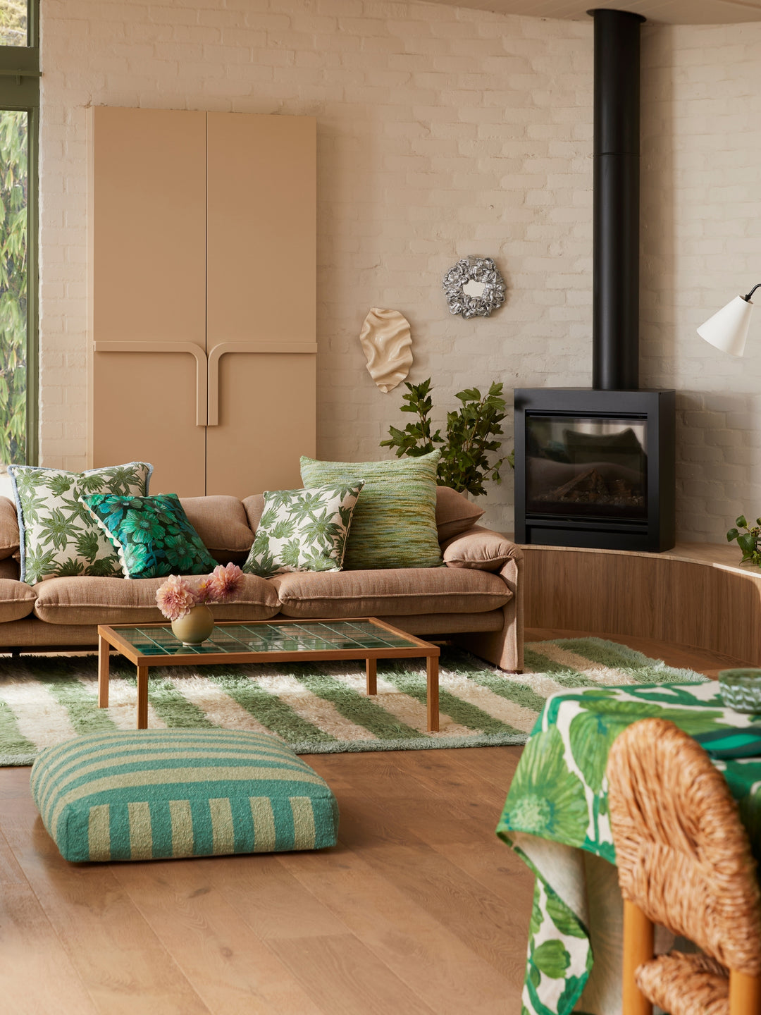 Wool Marle Sage Cushion