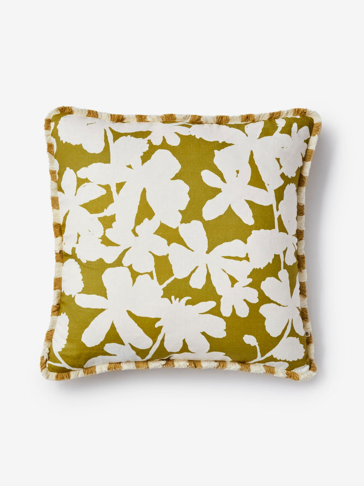 Letta Mustard Linen Cushion - Pre Order