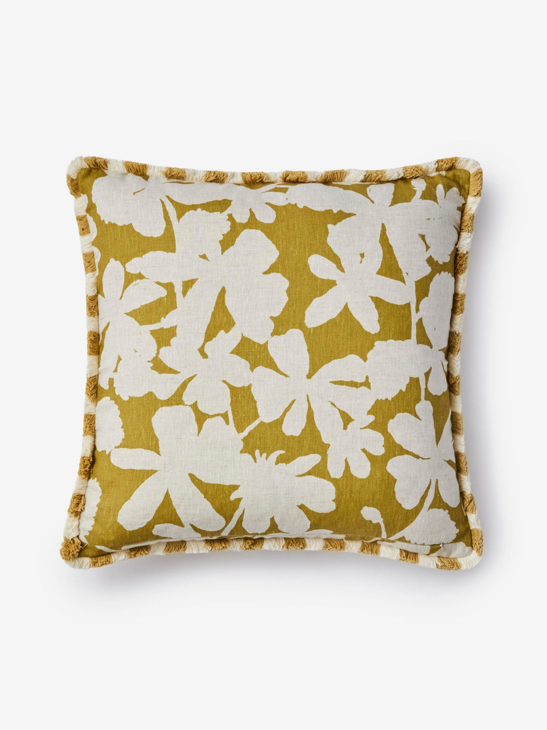 Letta Mustard Linen Cushion - Pre Order