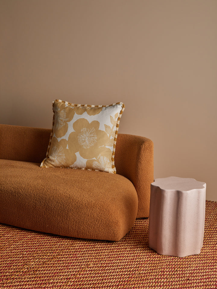 Jardin Wheat Linen Cushion